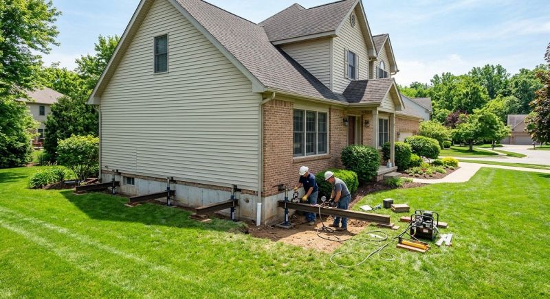 Settling Foundation Service in Avon, CT