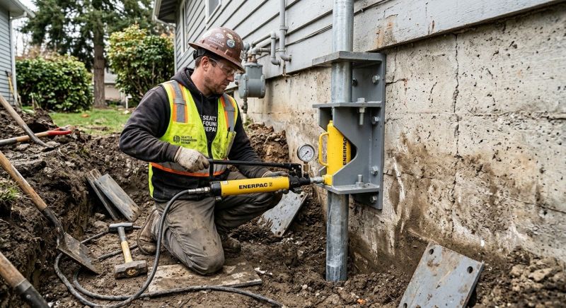 Settling Foundation Service in Clinton, CT