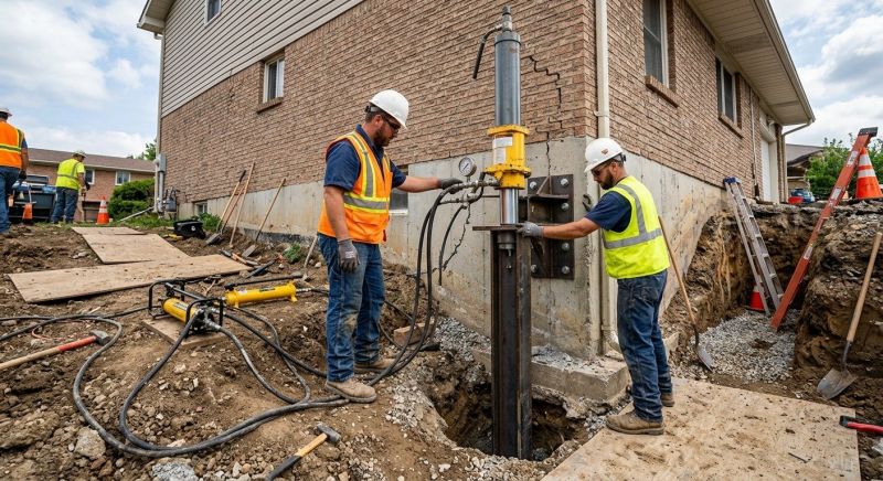 Settling Foundation Service in Manchester, CT