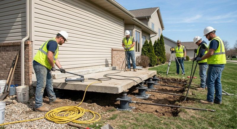 Settling Foundation Service in Middletown, CT