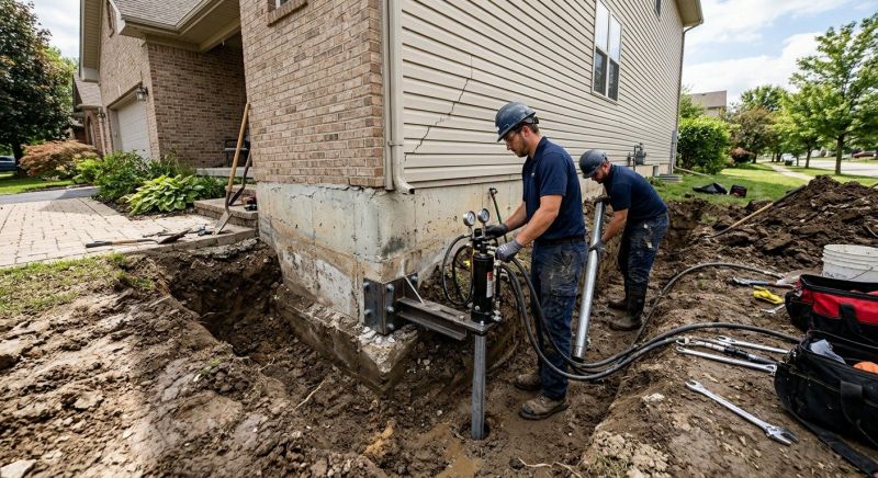 Settling Foundation Service in South Windsor, CT