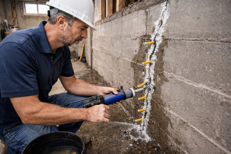 Structural Crack Repair in Meriden, CT
