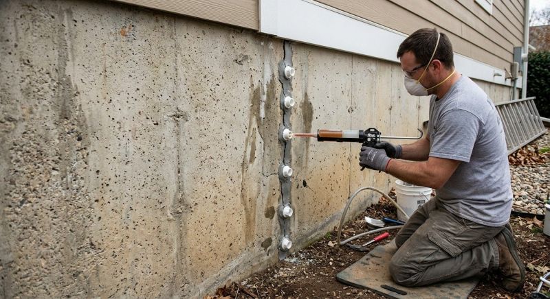Structural Crack Repair in Meriden, CT