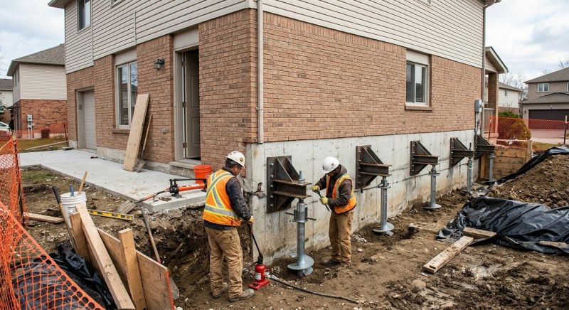 Structural Foundation Repair in Ansonia, CT