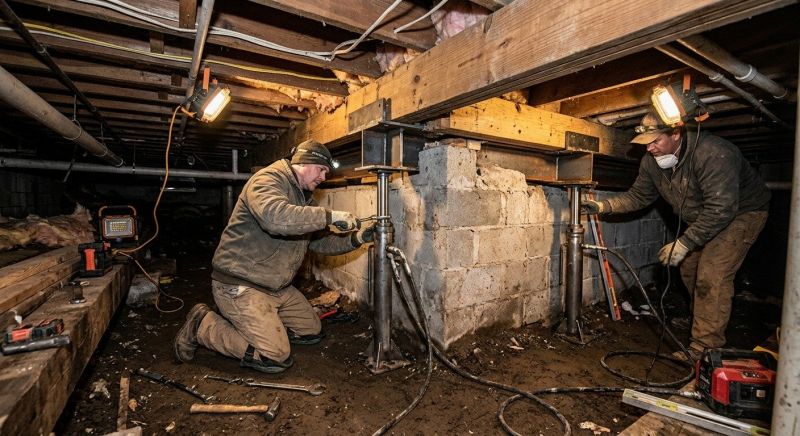 Structural Foundation Repair in Clinton, CT